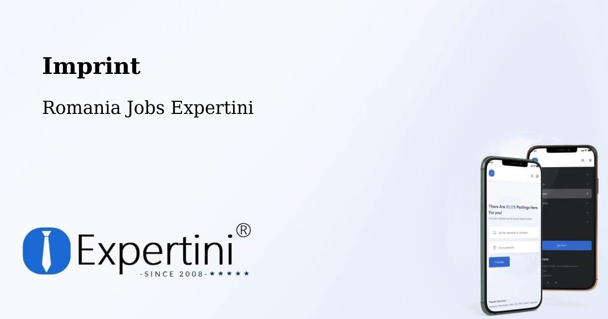 Imprint – Igești - Romania Jobs Expertini
