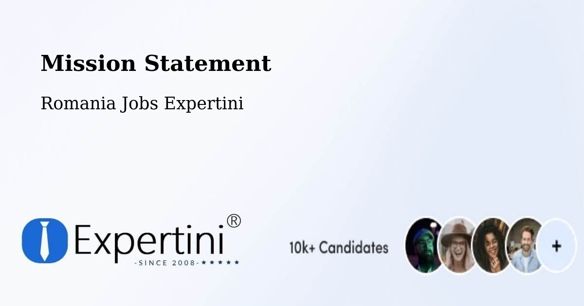 Corporate Mission – Igești - Romania Jobs Expertini